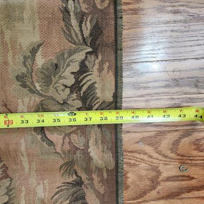 French Tapestry Man Woman Sheep in Field 39"x47"