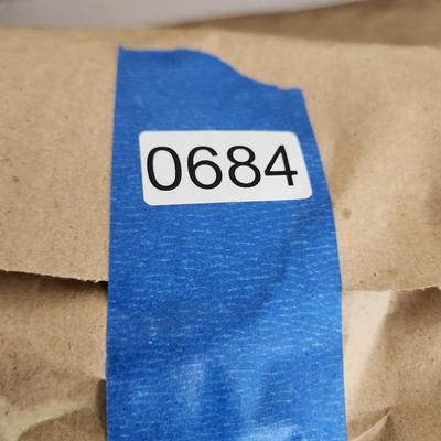 French Tapestry Man Woman Sheep in Field 39"x47"