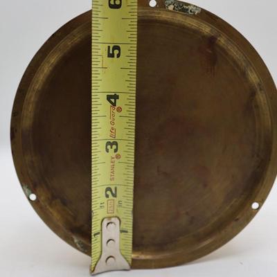 Antique Brass Waterbury Clock
