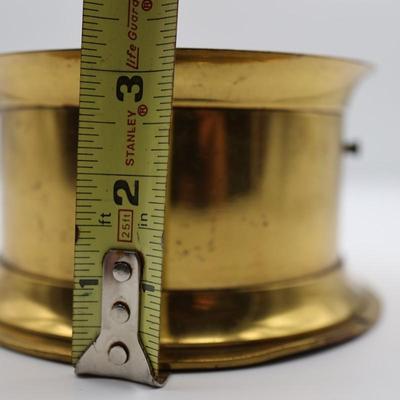 Antique Brass Waterbury Clock