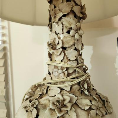 Pair of Table Lamps Made in Italy with Royal Knight Shades