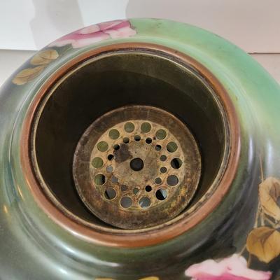 Antique Oil Lamp Base