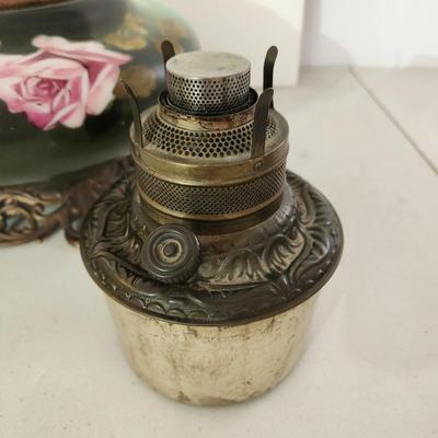 Antique Oil Lamp Base
