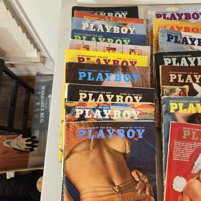 Large Collection of Playboy Magazine 1970's 80's 90's