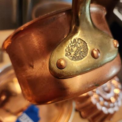 Copral Copper Pots , Pans , Molds Decor