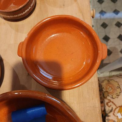 Lot of Spain Portugal Pottery Cookware Dishes bowls