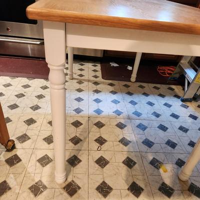 Solid Wood Rectangle Table 48x30x30