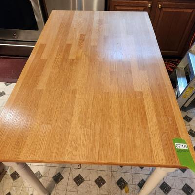 Solid Wood Rectangle Table 48x30x30