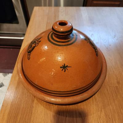Handmade Clay Pottery Cooking Tagine