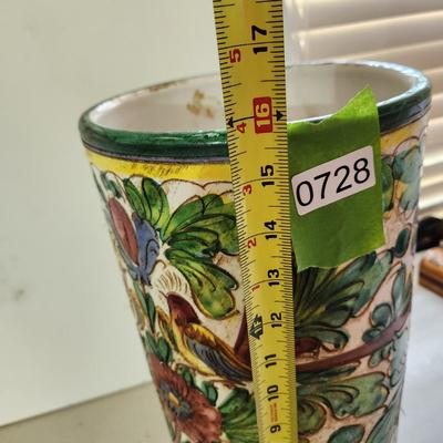 Handmade Umbrella Stand Made in Italy 8x16