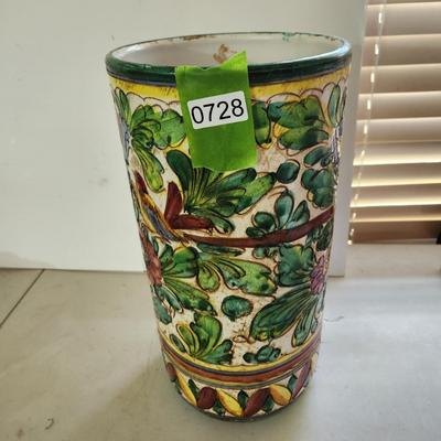 Handmade Umbrella Stand Made in Italy 8x16