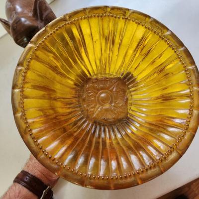 Lot of 2 Elephants Serving Bowl and Decor