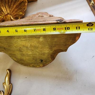 Vintage Wall Decor Japan Italy Syroco Wood