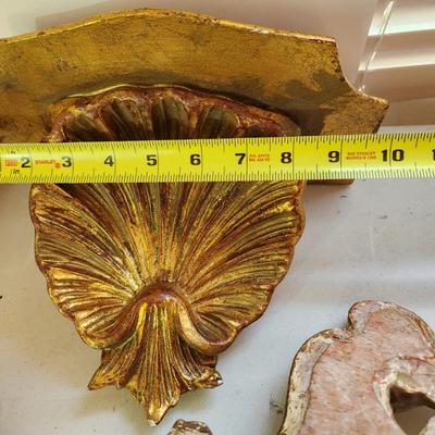 Vintage Wall Decor Japan Italy Syroco Wood