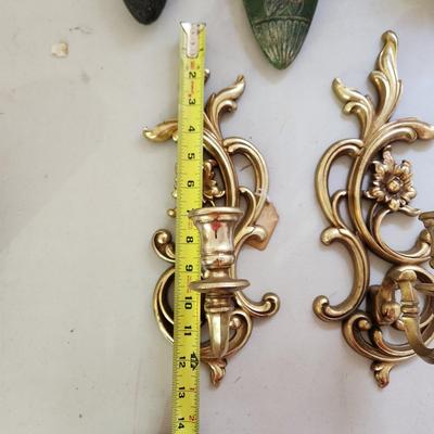 Vintage Wall Decor Japan Italy Syroco Wood