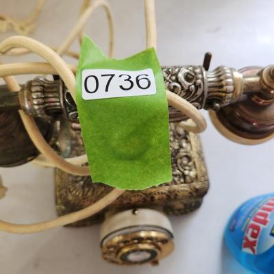 2 Vintage Desk Rotary Telephones