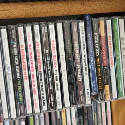 Over 450 Music CD's with Shelving