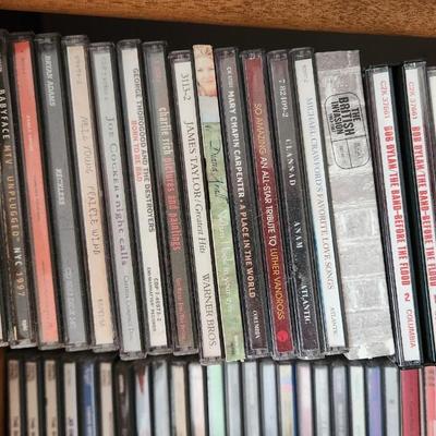 Over 450 Music CD's with Shelving