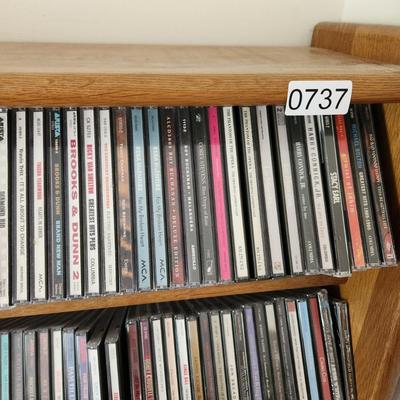 Over 450 Music CD's with Shelving