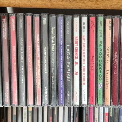 Over 450 Music CD's with Shelving