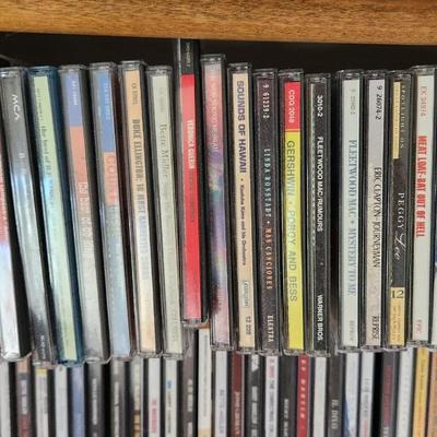 Over 450 Music CD's with Shelving