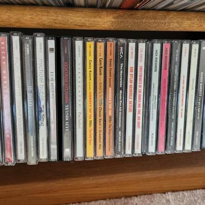 Over 450 Music CD's with Shelving