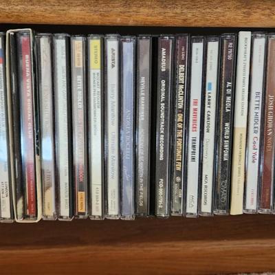 Over 450 Music CD's with Shelving