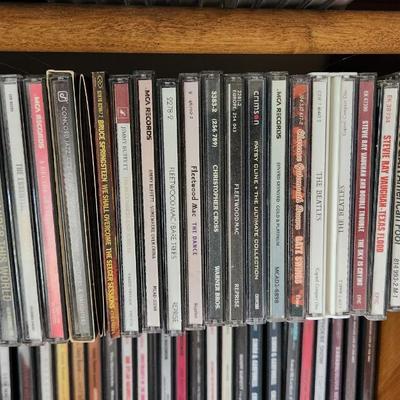 Over 450 Music CD's with Shelving