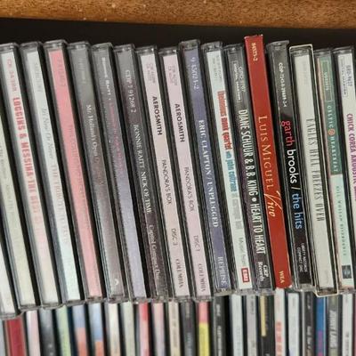 Over 450 Music CD's with Shelving