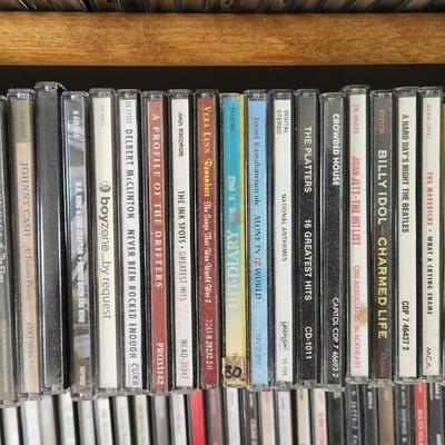 Over 450 Music CD's with Shelving