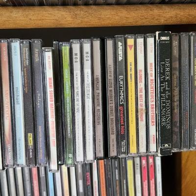 Over 450 Music CD's with Shelving