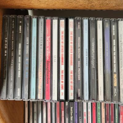 Over 450 Music CD's with Shelving