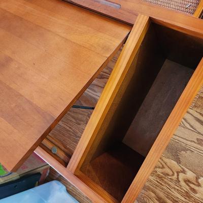 3 pcs Wood Serving Trays Desk Bed Table Magazine Holder
