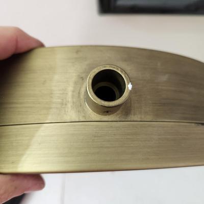 2 Wall Patio Clocks Working 1 is 2 Sided with temperature