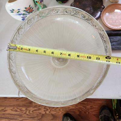 Mixed Collectable Lot Lamp Shade Piggy Bank Clock Glassware Las Vegas Fairies