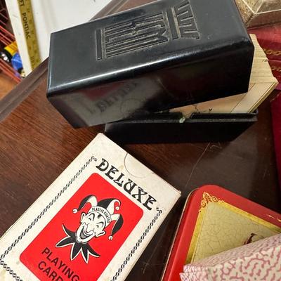 COLLECTIBLE PLAYING CARD LOT