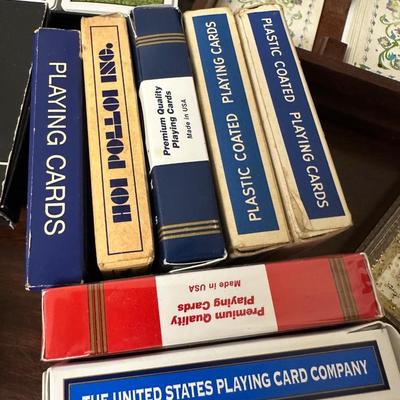 COLLECTIBLE PLAYING CARD LOT