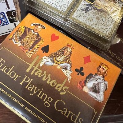 COLLECTIBLE PLAYING CARD LOT