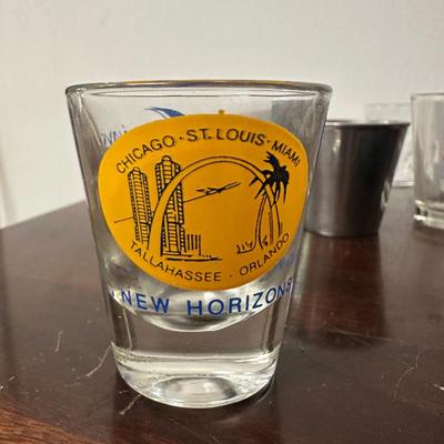 SHOT GLASS AND HOME DÉCOR LOT