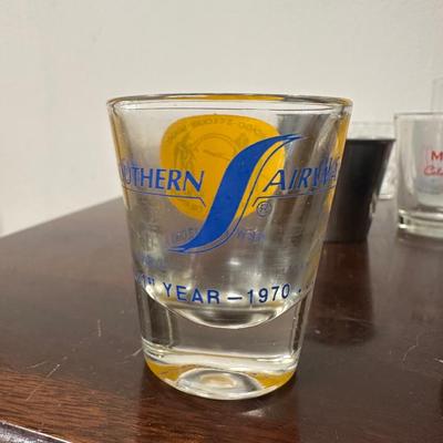 SHOT GLASS AND HOME DÉCOR LOT