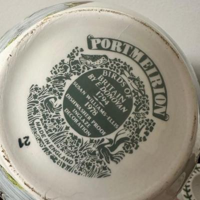 PORTMEIRION THE BOTANIC GARDEN AND BIRDS OF BRITAIN SERVING PIECES