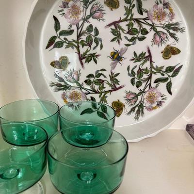 PORTMEIRION KAISER AND MORE GLASS LOT
