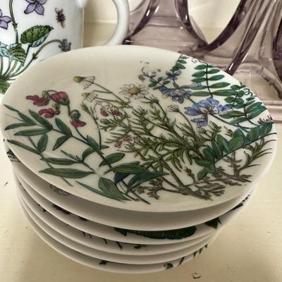 PORTMEIRION KAISER AND MORE GLASS LOT