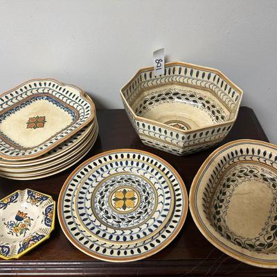 ADAMS ENGLAND TITAN WARE DISH SET