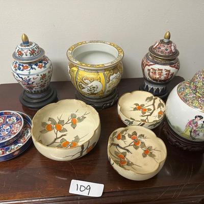 ORIENTAL VASES & MORE LOT