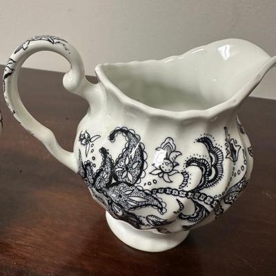 JOHNSON BROTHERS PAISLEY IRONSTONE DISH SET