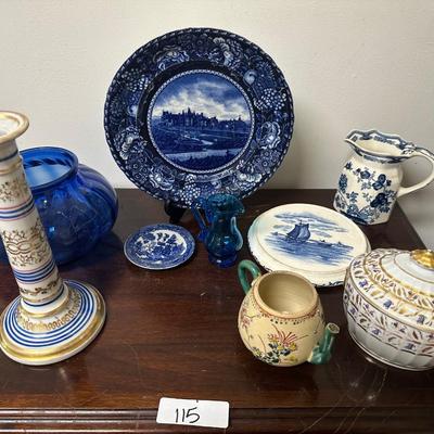 BLUE AND WHITE LOT