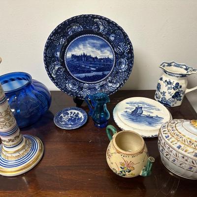 BLUE AND WHITE LOT