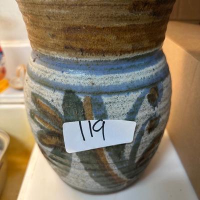 TALL POTTERY VASE