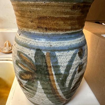 TALL POTTERY VASE